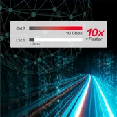 UNITEK CAT7 PATCH KABLO 20MT FLAT 10GBPS (C1897BK-20M) - 4