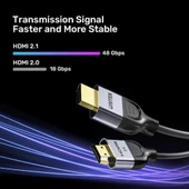 UNITEK HDMI2.1 KABLO 1.5MT 8K&60Hz (C11086GY01-1.5M) - 3