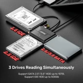 UNITEK USB3.0 TO IDE + SATA II DÖNÜŞTÜRÜCÜ  (Y-3324) - 2