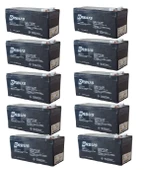 ORBUS 12V 7Ah AMPER AGM JEL ORBUS AKÜ  10'LU Paket - 1