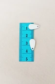 Oya Abiye Bileklik Kolye Pleksi Metalik Plastik Pul Gümüş Renk 24 gram 150 adet - BNC591 - 2