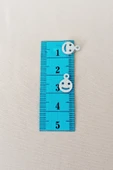 Oya Abiye Bileklik Kolye Pleksi Metalik Plastik Pul Gümüş Renk 24 gram 255 adet - BNC585 - 2