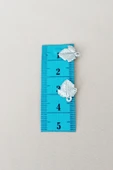 Oya Abiye Bileklik Kolye Pleksi Metalik Plastik Pul Gümüş Renk 8 gram 130 adet - BNC507 - 2
