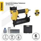 RTM0135 Havalı Çivi Çakma Tabancası 10-50 mm Çantalı - 1