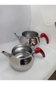 Küre Paslanmaz Çelik Kendinden Süzgeçli Mini Boy Çaydanlık - 7