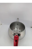 Küre Paslanmaz Çelik Kendinden Süzgeçli Mini Boy Çaydanlık - 4