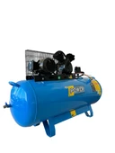 POWER 200 Lt Döküm Kafalı Yağlı Pistonlu Kompresör 380 Volt Trifaze, 3 Hp, 2 Piston, 8 Bar thumbnail 3