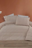 Cratos Comfort Çift Kişilik Yatak Örtüsü Bej thumbnail 1