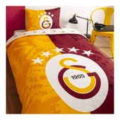 Taç Galatasaray 5 Yıldız Tek Kişilik Nevresim Takımı Lisanslı - 3