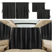 Glanz Araç İçi Perde Araba Gizlilik Perdesi Oto Güneşlik Perde Seti - 1