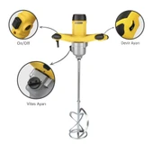 RTM396 Elektrikli Boya ve Harç Karıştırıcı 1800 W 140 mm - 3