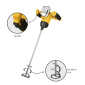 RTX1882B Şarjlı Boya ve Harç Karıştırıcı - Akü Hariç - 3