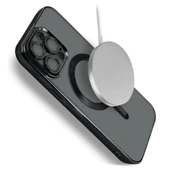 İPhone 15 Pro Max Uyumlu Magsafe özellikli Mavi Pure Kılıf thumbnail 4