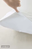 2'li Beyaz Yastık Kılıfı – 50x70 Cm, %100 Pamuk, 83tel - 2