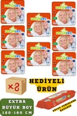 Freshlife Hasta Bezi Belbantlı XLarge Beden 240 Adet (8 Paket) (HEDİYELİ) - 2