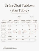 Bej Çizgili Asimetrik Cepli Müslin Takım thumbnail 3