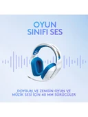 Logitech G G335 Kablolu Oyuncu Kulaklığı - Beyaz - 7