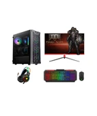 GameBooster Gb-1804 Ryzen 7 9800X3D 32Gb Ddr5 1Tb M2 Nvme 3050 Vga " 27 Monitör Gaming Pc - 1