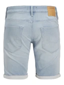 JACK JONES Erkek Likralı Kot Şort 12269609 - 2
