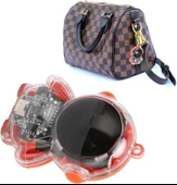 Power Bank Mini Taşınabilir Şarj Cihazı Anahtarlık Tip C 1500 mAh Güç Bankası USB Hızlı Şarj Süper Boşaltılmış Pod 5V - 3