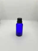 CAM ŞİŞE 10 CC MAVİ - 3