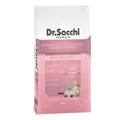 Dr.Sacchi Premium Düşük Tahıllı Sığır ve Kuzu Etli Yavru Kedi Maması 10 Kg - 1