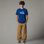 The North Face Erkek Kısa Kollu MOUNTAIN LINE Tişört NF0A87NTD1R1 thumbnail 4