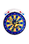 4 Oklu Mıknatıslı Taraftar Dart Seti Çift Yönlü Manyetik Dart Askılı Dartboard - 2