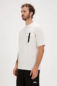 Bad Bear Clifford 24.01.07.022B Beyaz Erkek T-shirt - 2