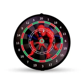 4 Oklu Mıknatıslı Örümcek Adam Dart Seti Çift Yönlü Manyetik Dart Askılı Dartboard - 3