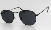 Ray-Ban Hexagonal 3548N 002/62 51 Black-Green Güneş Gözlüğü - 1