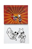 Mickey Mouse Lisanslı Sihirli Boyama Kitabı Özel Su Kalemi İle - 3