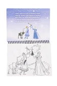Frozen Elsa Anna Karlar Ülkesi Sihirli Boyama Kitabı Özel Sihirli Su Kalemi Ile - 3