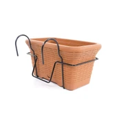 Omnipazar SO-HB01A Askılı Hasır Desen Balkon Saksı 6.5 Litre No 1 - 2