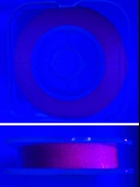 Eagenset Ultraviyole UV Neon Kırmızı Kristal Damla Çapari Simi Makarada - 3