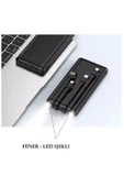 4 Çıkışlı Digital Göstergeli Fenerli 10.000 Mah Powerbank - 7