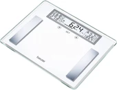 beurer BG 51 Diagnosewaage (XXL cam tartı ila 200 kg taşıma gücü, 100 g bölmeli, vücut ağırlığı, yağ, su, Muskelanteil, Knochenmasse, BMI, Kalorienbedarf) - 1