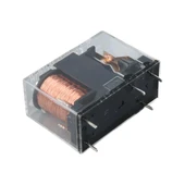 5 Volt Şeffaf 5 Bacak 10A Tek Kontak Röle HLS14F1L-DC5V-C - 1
