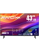 Awox B244300FH Full HD 43" 109 Ekran Uydu Alıcılı Smart LED TV - 1