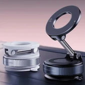 K007 360 Derece Dönebilen Vakum Özellikli Magnetik Telefon Tutucu - 5