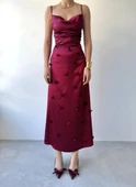 Dora Çiçek Detaylı Elbise - 2