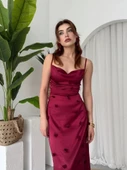 Dora Çiçek Detaylı Elbise - 6