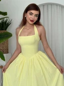 Fedra Midi Elbise - 1