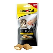 Gimcat Nutri Pockets Peynir ve Taurin içerikli Ödül Krakeri 60gr - 1