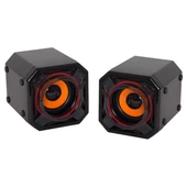 MagicVoice A8 1+1 USB Mini Hoparlör - Speaker (2*5 Watt - 3 Ohm) - 2