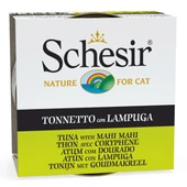 Schesir Jelly Ton Balıklı ve Mahi Mahi Balıklı Konserve Kedi Maması 85gr - 1