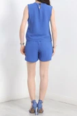 Şortlu Ayrobin takım mavi - 2