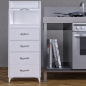 Çekmeceli Ekmek Dolabı Ekmeklik Erzak Dolabı - 1