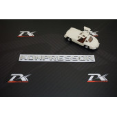 Mercedes Benz Kompressor 3M 3D ABS Bagaj Yazı Logo Orjinal Ürün thumbnail 2