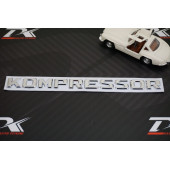 Mercedes Benz Kompressor 3M 3D ABS Bagaj Yazı Logo Orjinal Ürün thumbnail 3